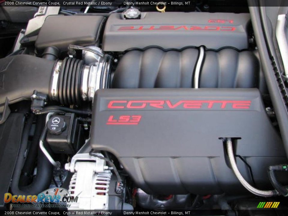 2008 Chevrolet Corvette Coupe Crystal Red Metallic / Ebony Photo #13