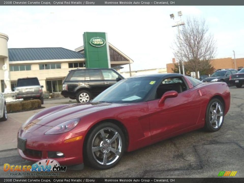 2008 Chevrolet Corvette Coupe Crystal Red Metallic / Ebony Photo #1
