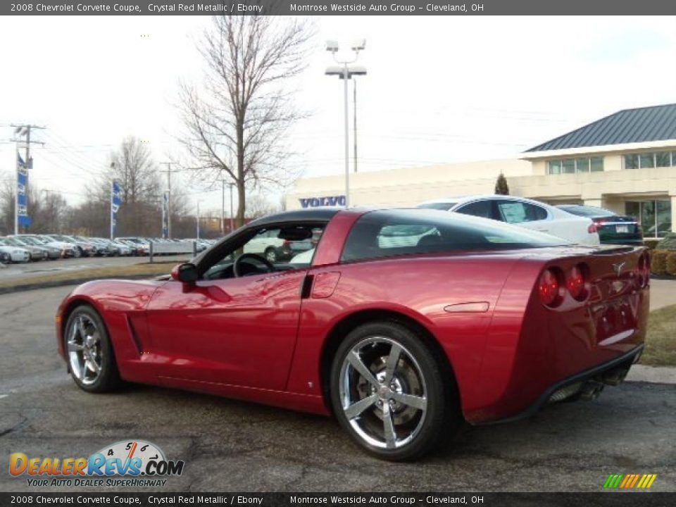 2008 Chevrolet Corvette Coupe Crystal Red Metallic / Ebony Photo #3