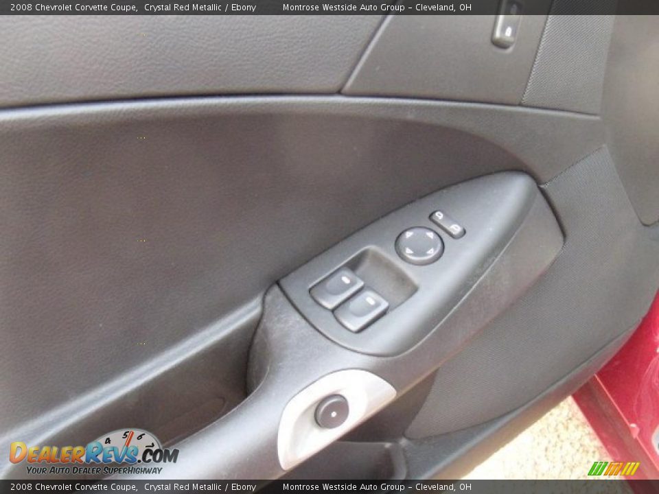 2008 Chevrolet Corvette Coupe Crystal Red Metallic / Ebony Photo #14