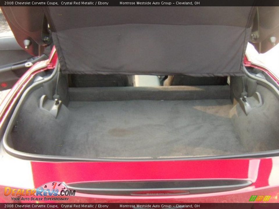 2008 Chevrolet Corvette Coupe Crystal Red Metallic / Ebony Photo #20