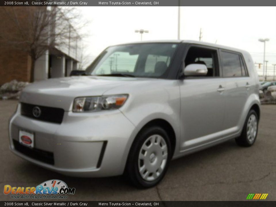 2008 Scion xB Classic Silver Metallic / Dark Gray Photo #1
