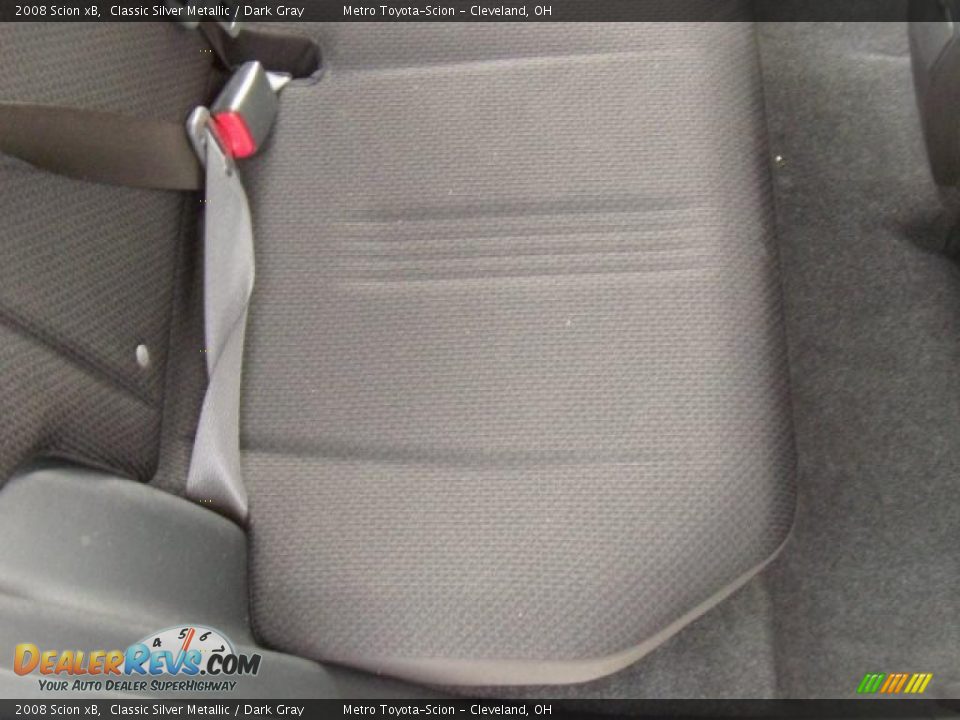2008 Scion xB Classic Silver Metallic / Dark Gray Photo #12