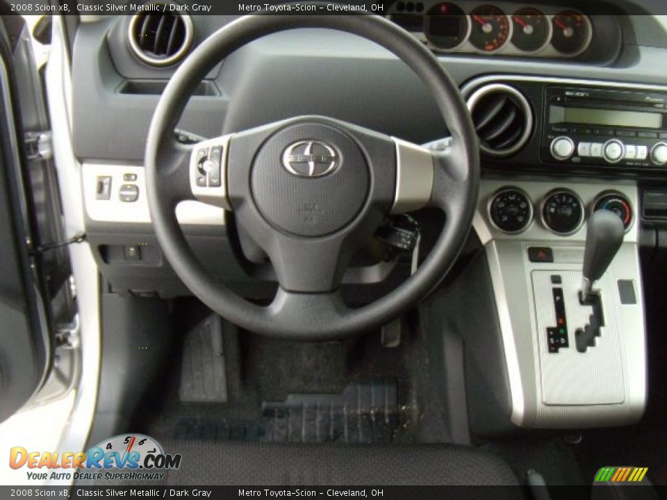 2008 Scion xB Classic Silver Metallic / Dark Gray Photo #15