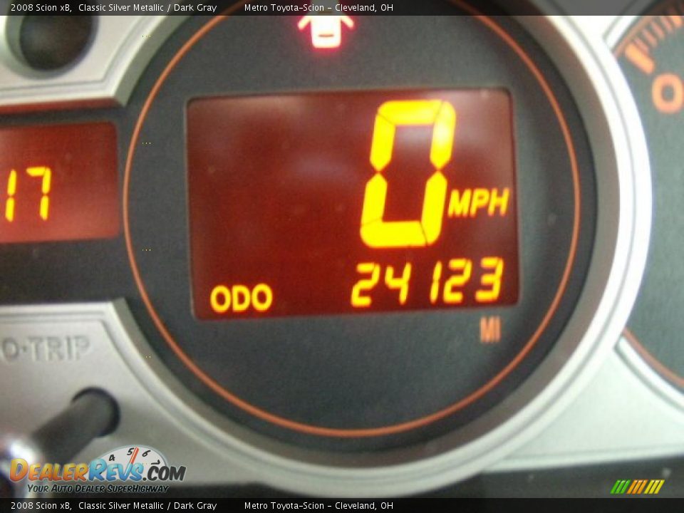 2008 Scion xB Classic Silver Metallic / Dark Gray Photo #18