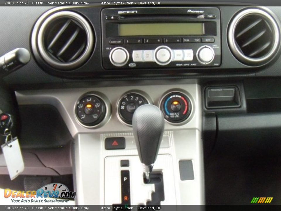 2008 Scion xB Classic Silver Metallic / Dark Gray Photo #19