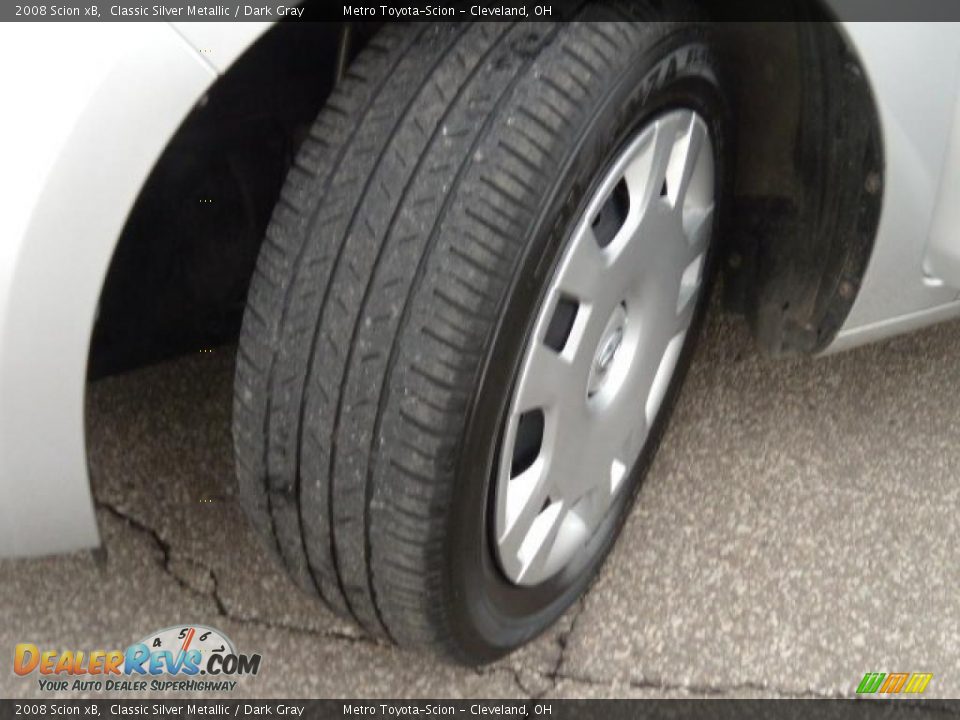 2008 Scion xB Classic Silver Metallic / Dark Gray Photo #20