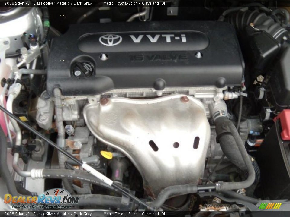 2008 Scion xB Classic Silver Metallic / Dark Gray Photo #21