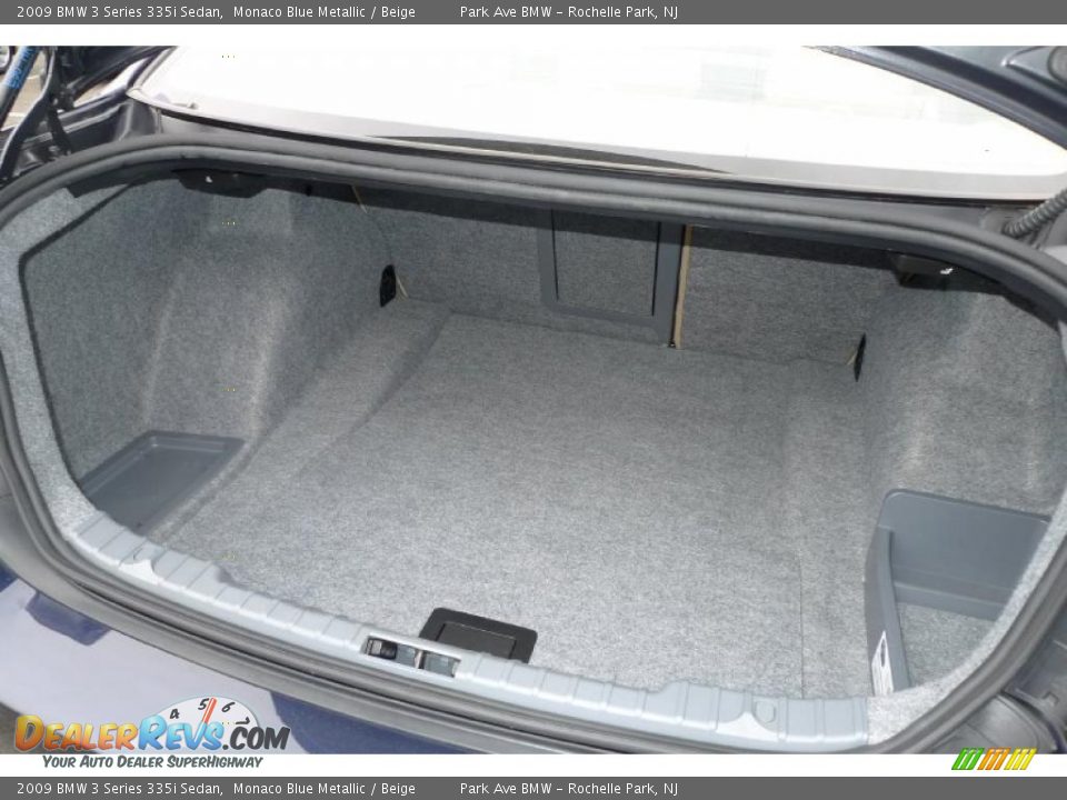 2009 BMW 3 Series 335i Sedan Monaco Blue Metallic / Beige Photo #23