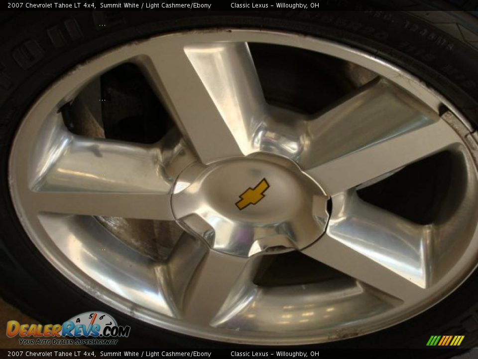 2007 Chevrolet Tahoe LT 4x4 Summit White / Light Cashmere/Ebony Photo #6