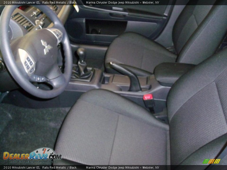 2010 Mitsubishi Lancer ES Rally Red Metallic / Black Photo #2