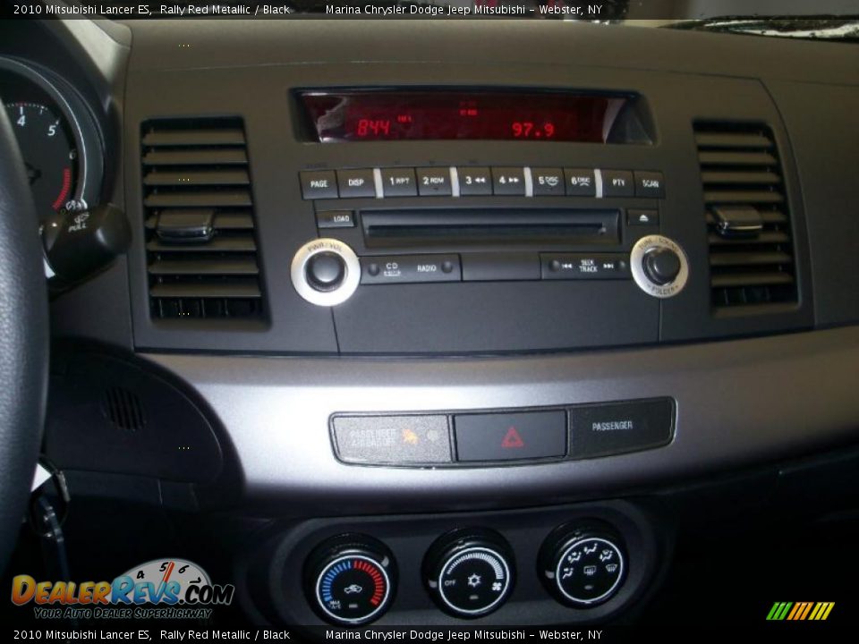 2010 Mitsubishi Lancer ES Rally Red Metallic / Black Photo #3