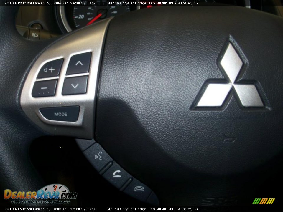 2010 Mitsubishi Lancer ES Rally Red Metallic / Black Photo #5