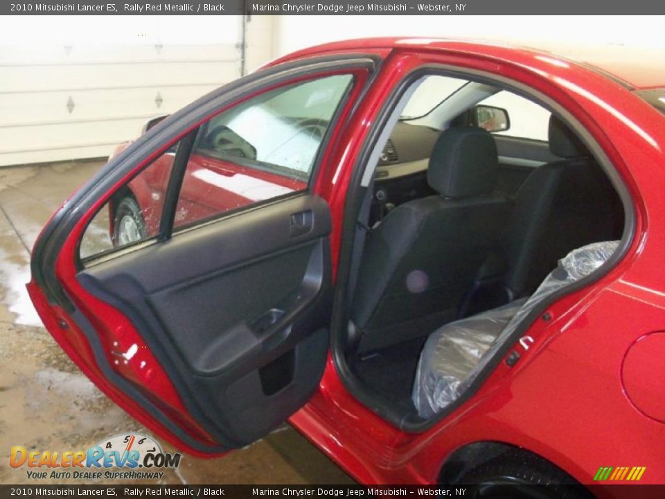2010 Mitsubishi Lancer ES Rally Red Metallic / Black Photo #15