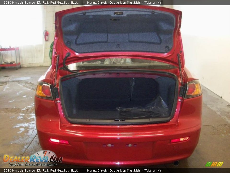 2010 Mitsubishi Lancer ES Rally Red Metallic / Black Photo #17