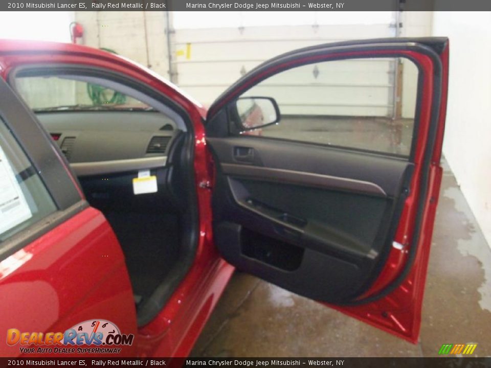2010 Mitsubishi Lancer ES Rally Red Metallic / Black Photo #21
