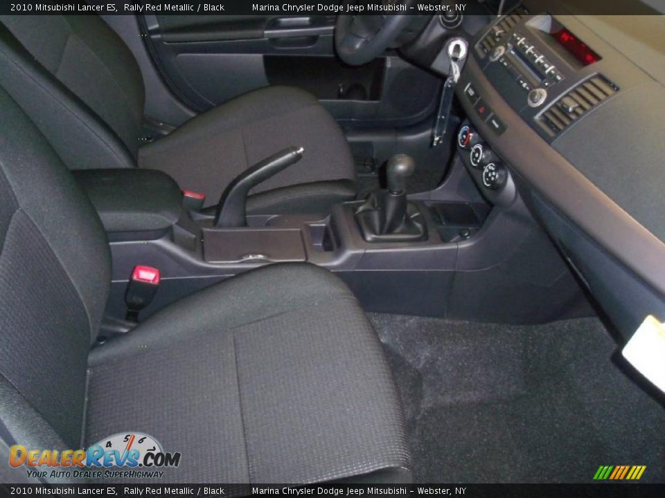 2010 Mitsubishi Lancer ES Rally Red Metallic / Black Photo #22