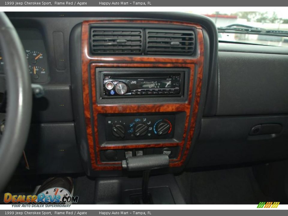 1999 Jeep Cherokee Sport Flame Red / Agate Photo #18