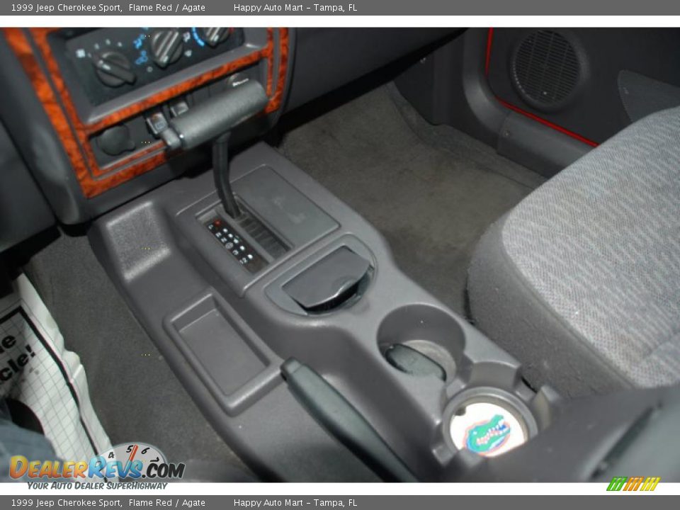 1999 Jeep Cherokee Sport Flame Red / Agate Photo #19