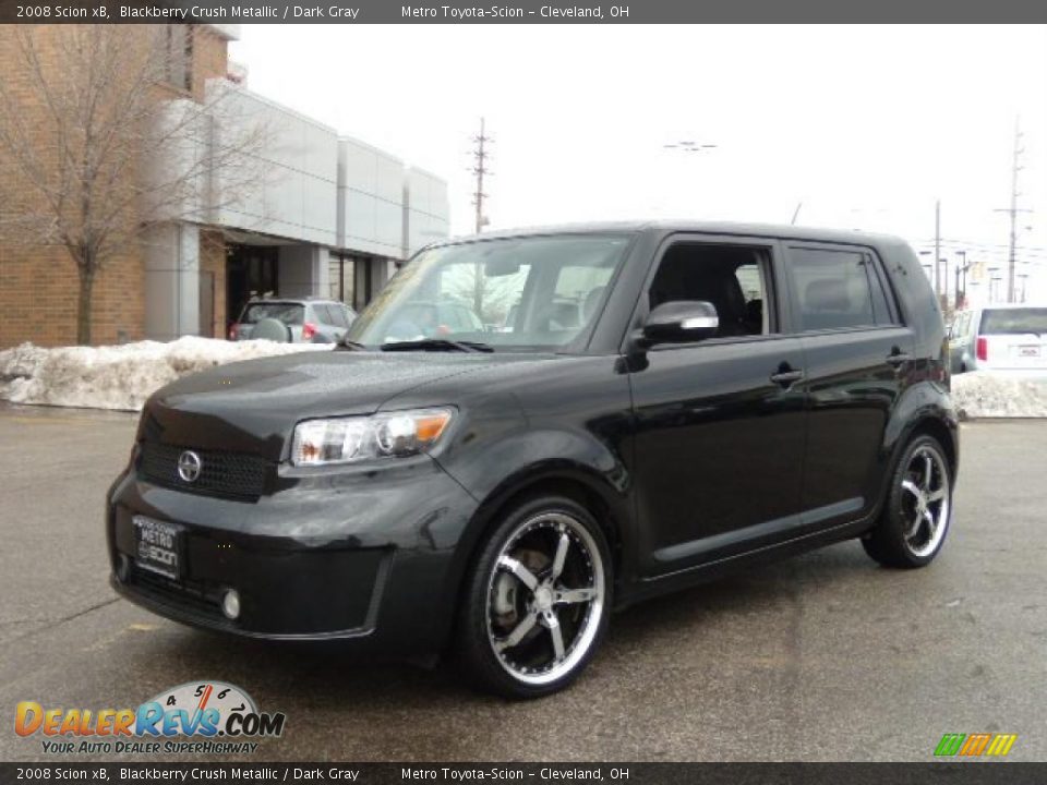 2008 Scion xB Blackberry Crush Metallic / Dark Gray Photo #1
