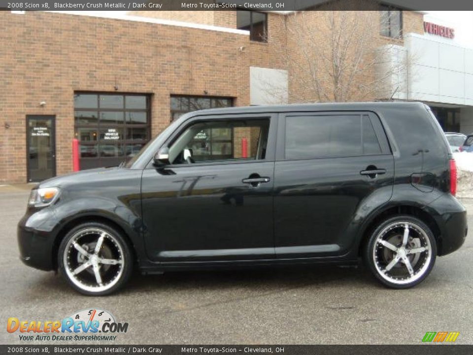2008 Scion xB Blackberry Crush Metallic / Dark Gray Photo #2
