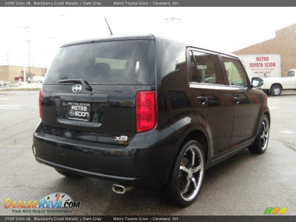 2008 Scion xB Blackberry Crush Metallic / Dark Gray Photo #5