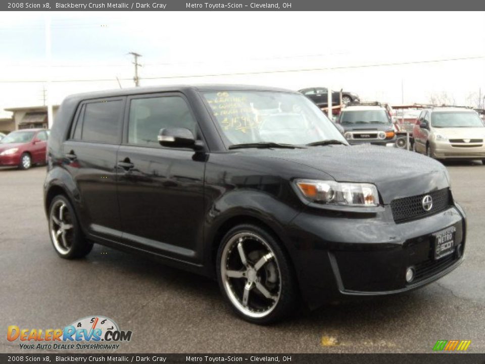 2008 Scion xB Blackberry Crush Metallic / Dark Gray Photo #7