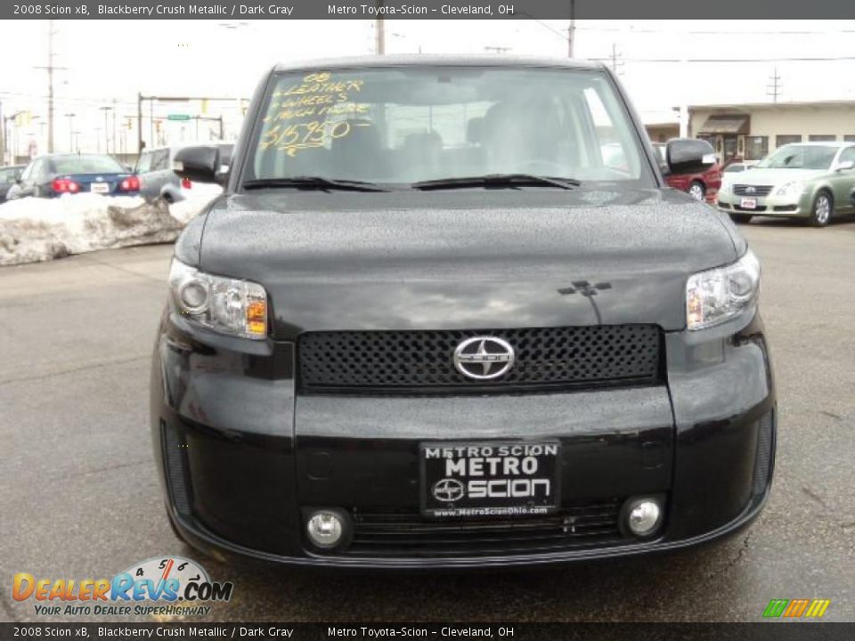 2008 Scion xB Blackberry Crush Metallic / Dark Gray Photo #8