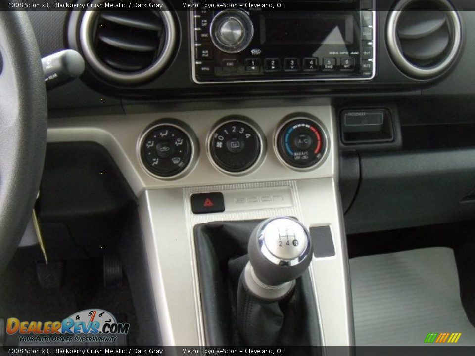 2008 Scion xB Blackberry Crush Metallic / Dark Gray Photo #19