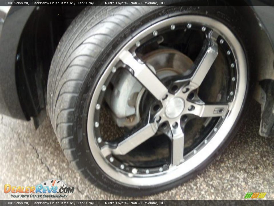 2008 Scion xB Blackberry Crush Metallic / Dark Gray Photo #20
