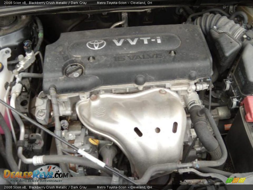 2008 Scion xB Blackberry Crush Metallic / Dark Gray Photo #21