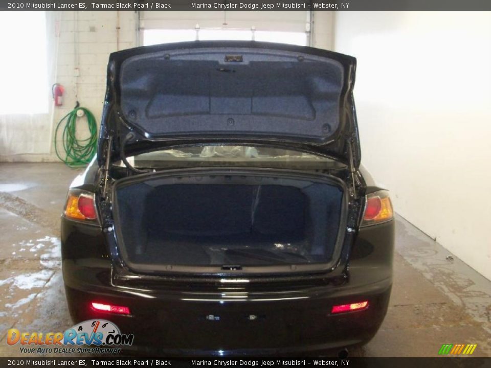 2010 Mitsubishi Lancer ES Tarmac Black Pearl / Black Photo #17