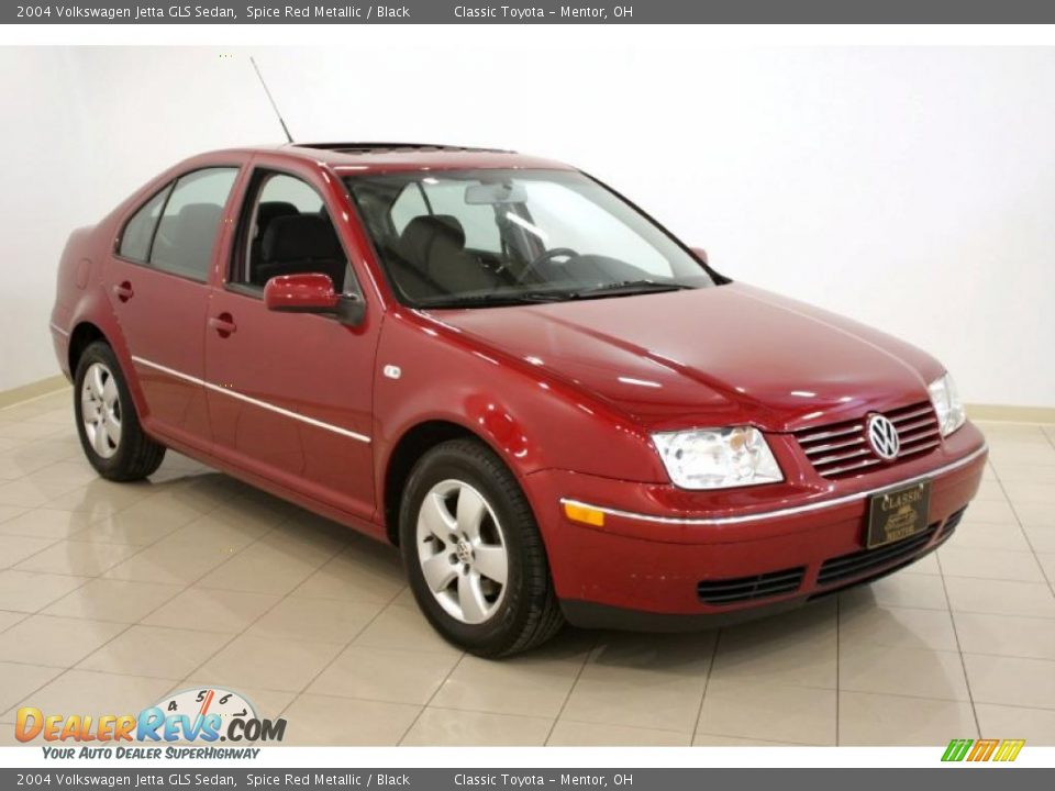 2004 Volkswagen Jetta GLS Sedan Spice Red Metallic / Black Photo #1