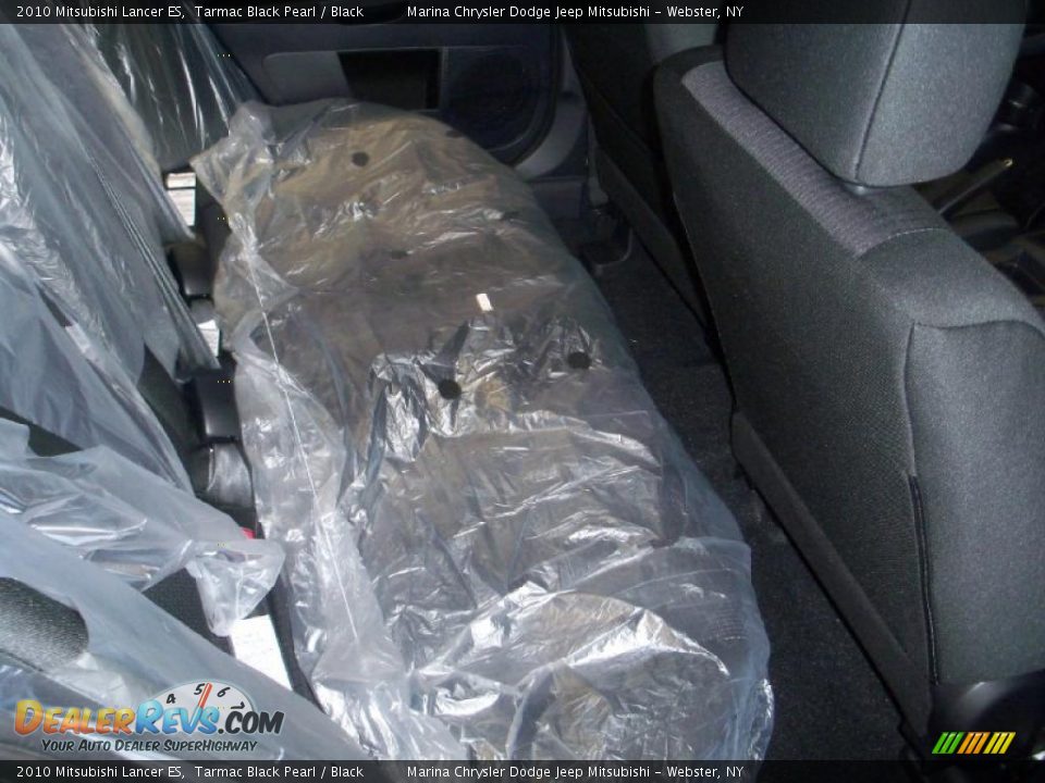 2010 Mitsubishi Lancer ES Tarmac Black Pearl / Black Photo #20