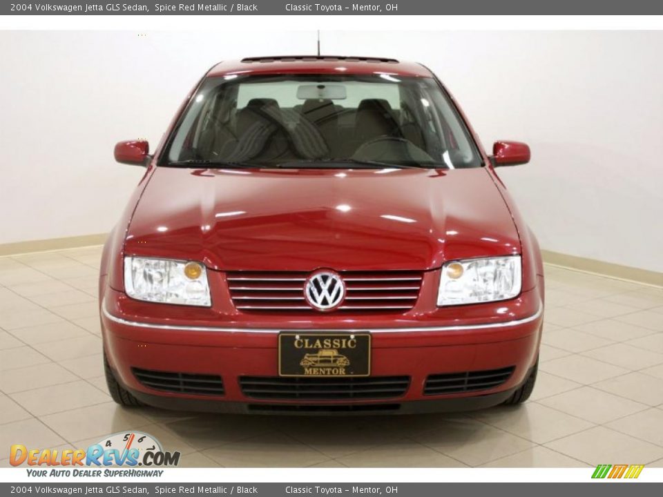 2004 Volkswagen Jetta GLS Sedan Spice Red Metallic / Black Photo #2