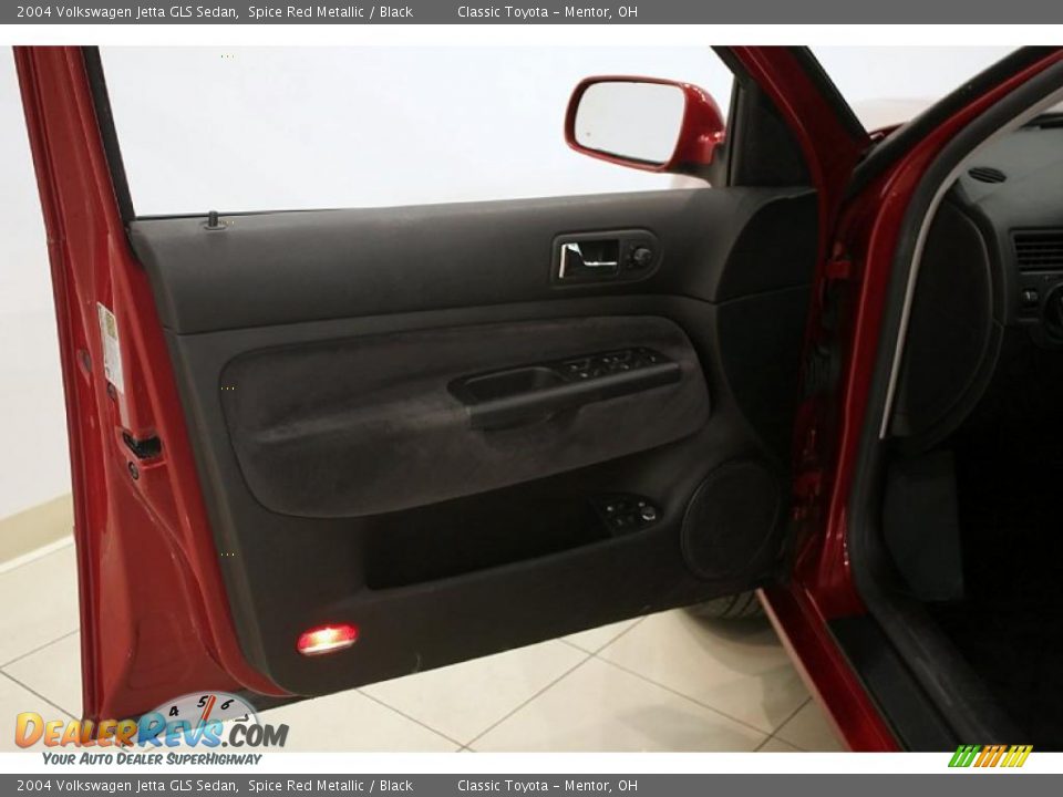 2004 Volkswagen Jetta GLS Sedan Spice Red Metallic / Black Photo #8