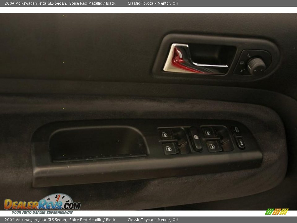 2004 Volkswagen Jetta GLS Sedan Spice Red Metallic / Black Photo #9