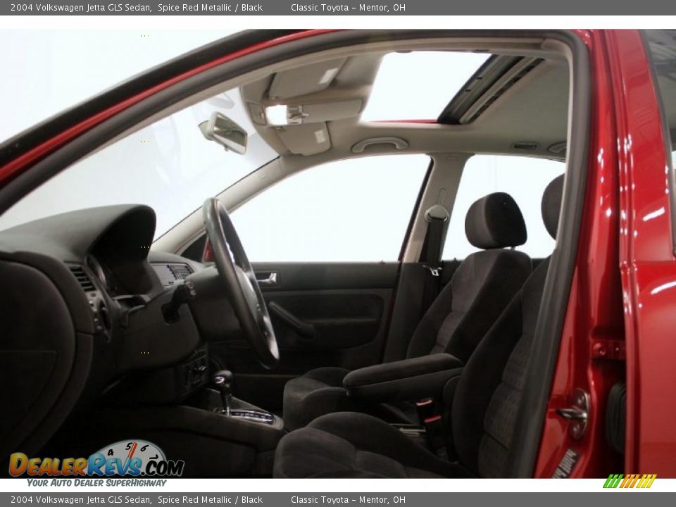 2004 Volkswagen Jetta GLS Sedan Spice Red Metallic / Black Photo #10