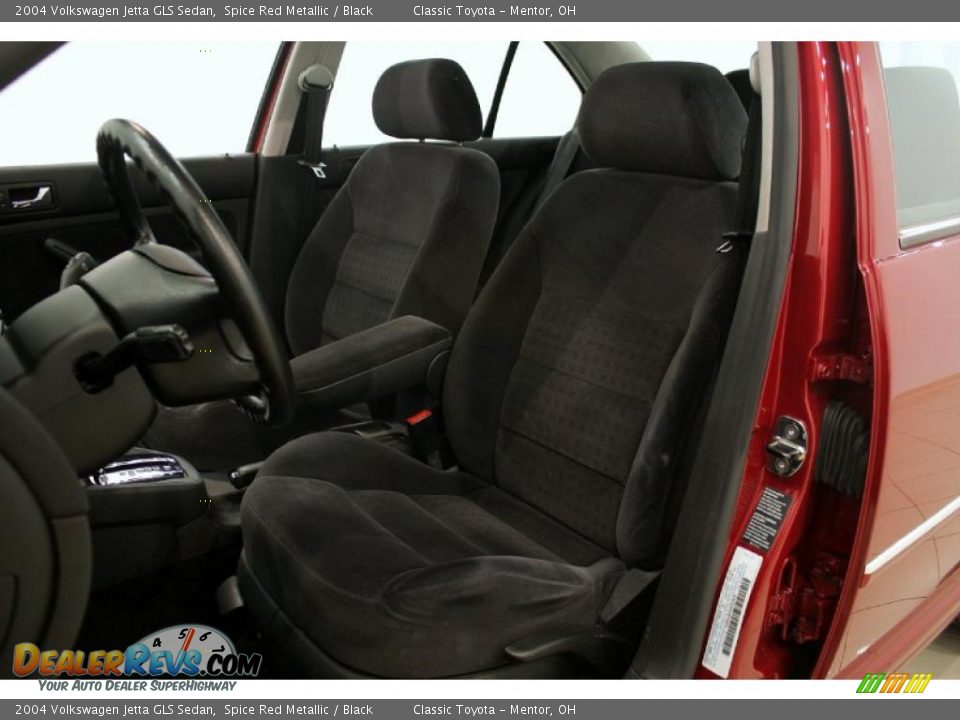 2004 Volkswagen Jetta GLS Sedan Spice Red Metallic / Black Photo #11