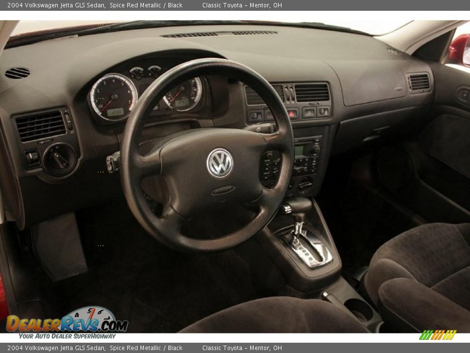 2004 Volkswagen Jetta GLS Sedan Spice Red Metallic / Black Photo #12
