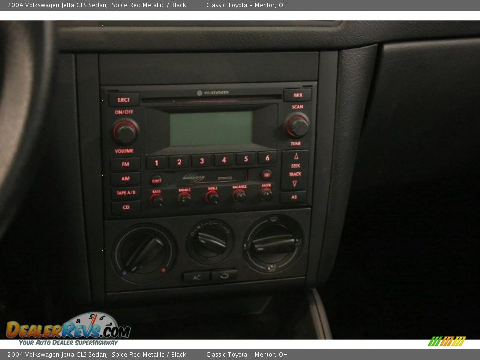 2004 Volkswagen Jetta GLS Sedan Spice Red Metallic / Black Photo #15