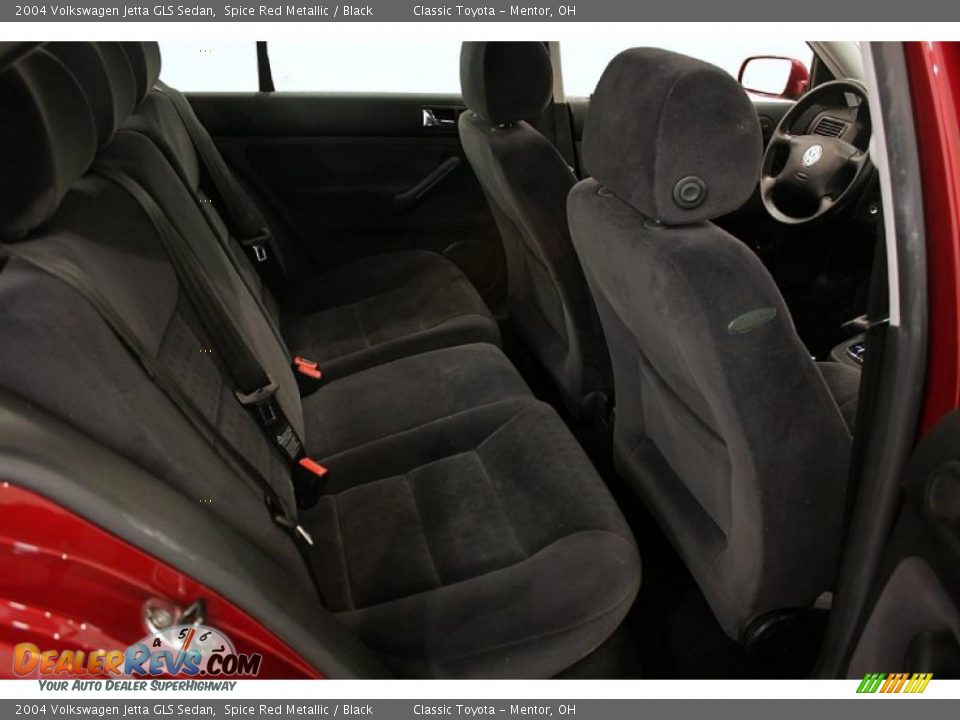 2004 Volkswagen Jetta GLS Sedan Spice Red Metallic / Black Photo #19