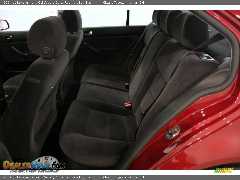 2004 Volkswagen Jetta GLS Sedan Spice Red Metallic / Black Photo #20