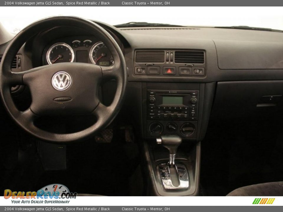 2004 Volkswagen Jetta GLS Sedan Spice Red Metallic / Black Photo #21