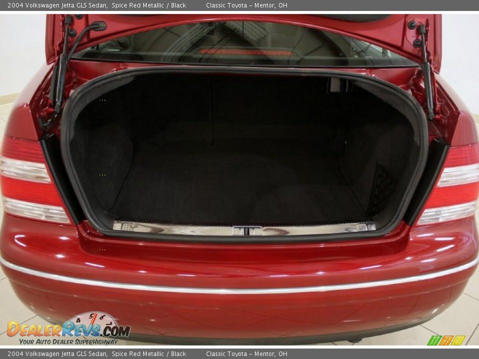 2004 Volkswagen Jetta GLS Sedan Spice Red Metallic / Black Photo #22