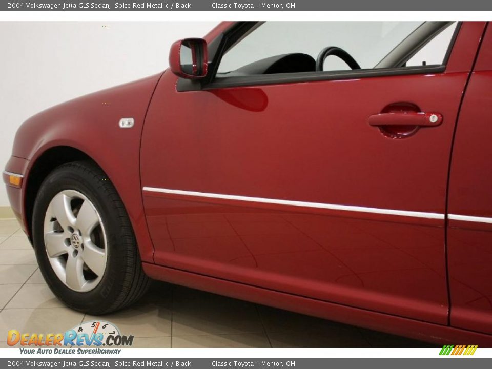 2004 Volkswagen Jetta GLS Sedan Spice Red Metallic / Black Photo #24