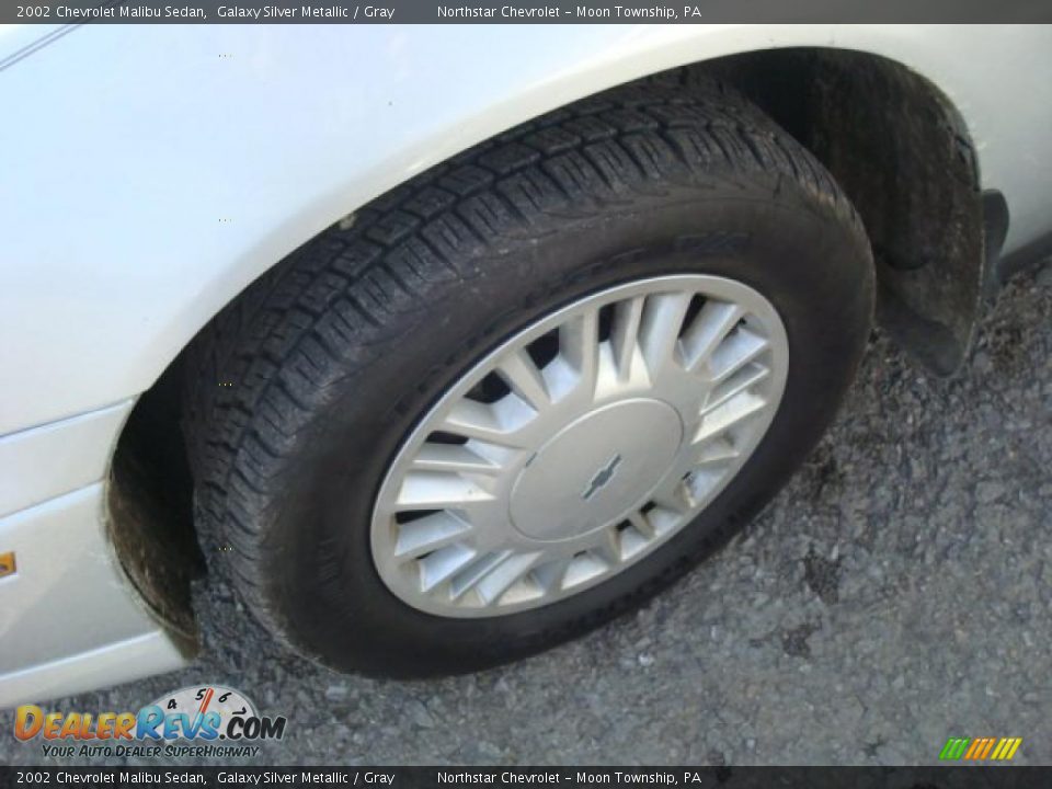 2002 Chevrolet Malibu Sedan Galaxy Silver Metallic / Gray Photo #7