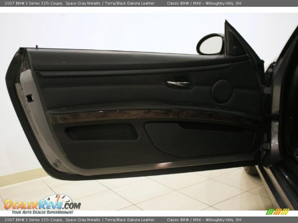 2007 BMW 3 Series 335i Coupe Space Gray Metallic / Terra/Black Dakota Leather Photo #8