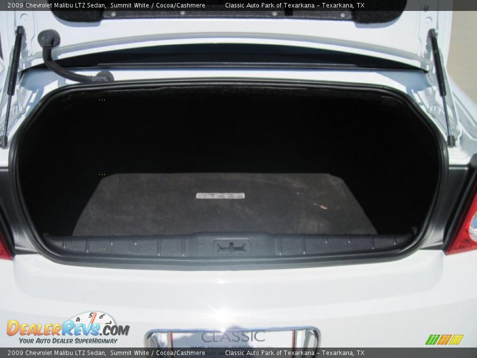 2009 Chevrolet Malibu LTZ Sedan Summit White / Cocoa/Cashmere Photo #7
