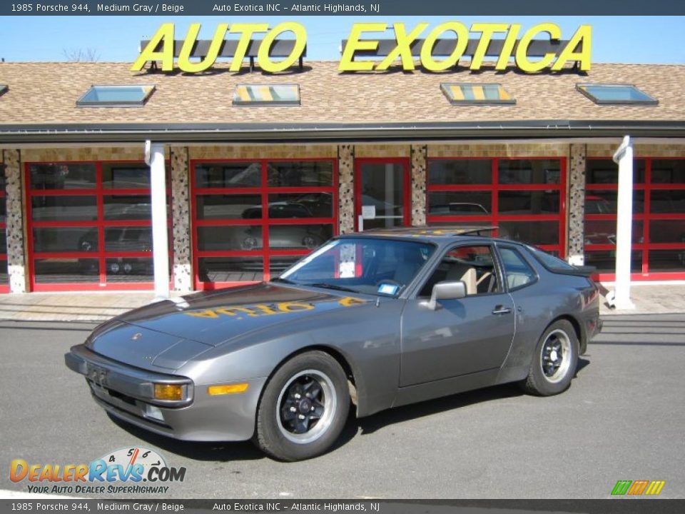 1985 Porsche 944 Medium Gray / Beige Photo #1